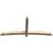 Ekena Millwork Bellingham Rough Sawn Timber Gable Bracket, Douglas Fir, 84"W x 38"H x 4"D x 4"F, 11/12 Pitch GBW084X38X0404BEL00RDF - alternate 4